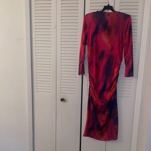 Elegant Multi-Colored Bodycon Dress